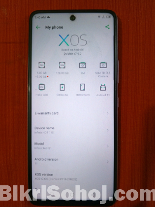 Infinix hot 11s